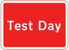 Driving Test Sign